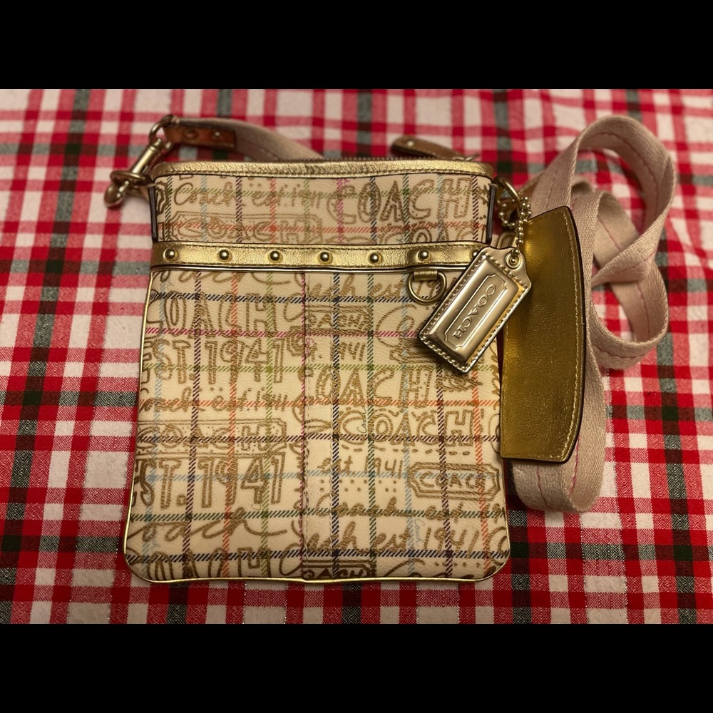 Coach Rare Graffiti Crossbody